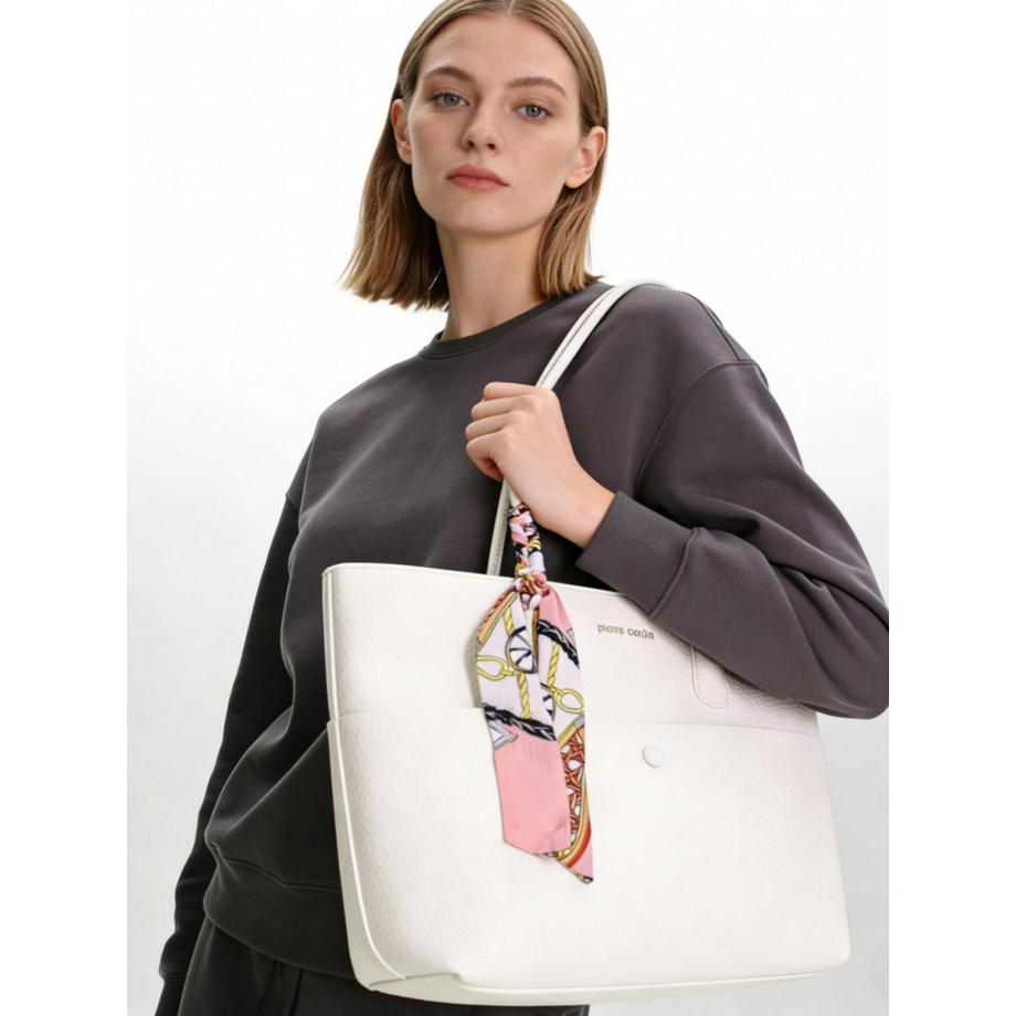 pierre cardin Sac cabas avec détail écharpe  