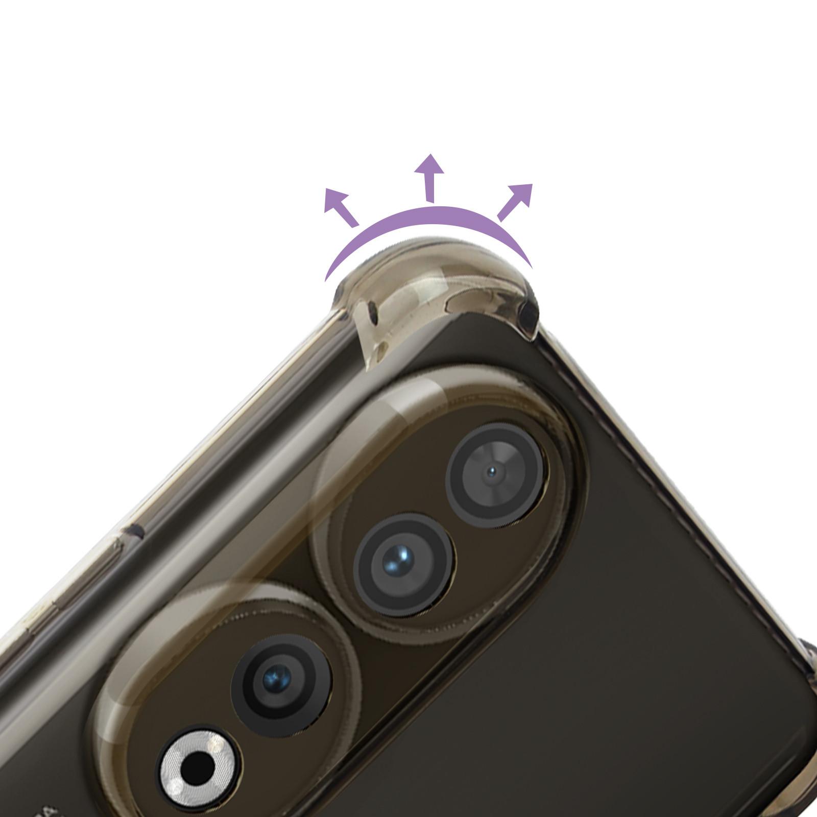 Imak  Imak Hülle Honor 90 Schwarz /Transparent 