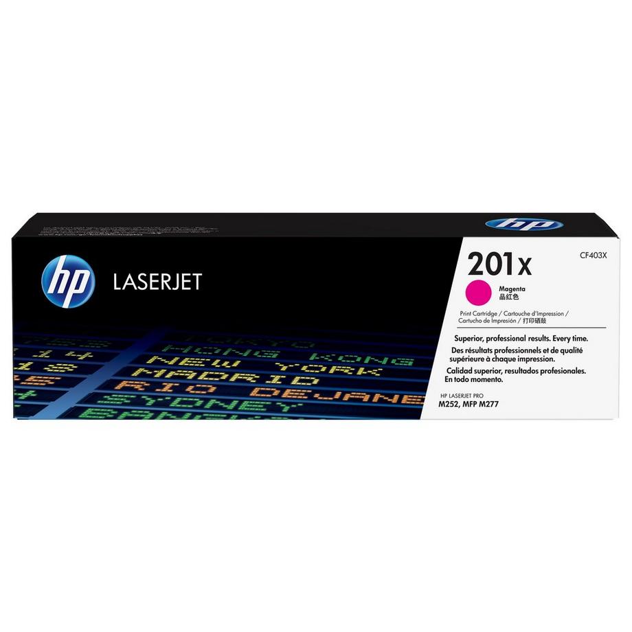 HEWLETT PACKARD  HP Toner-Modul 201X magenta CF403X CLJ Pro M252/MFP277 2300 S. 