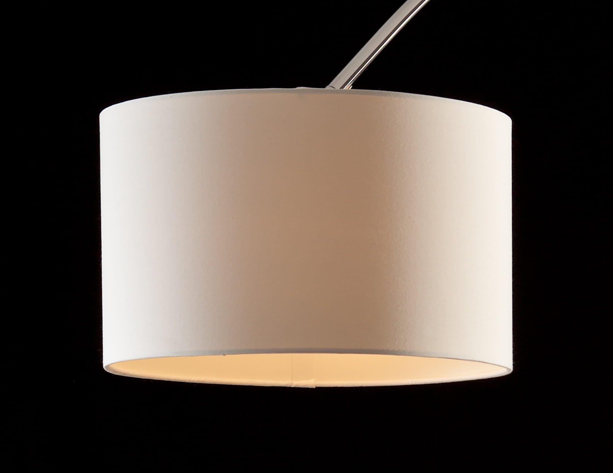 mutoni  Lampe à arc 210cm blanche 