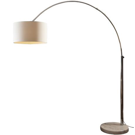 mutoni  Lampe à arc 210cm blanche 