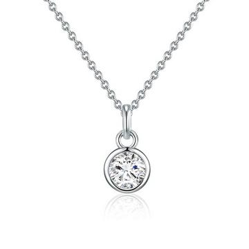 Femme Collier en argent