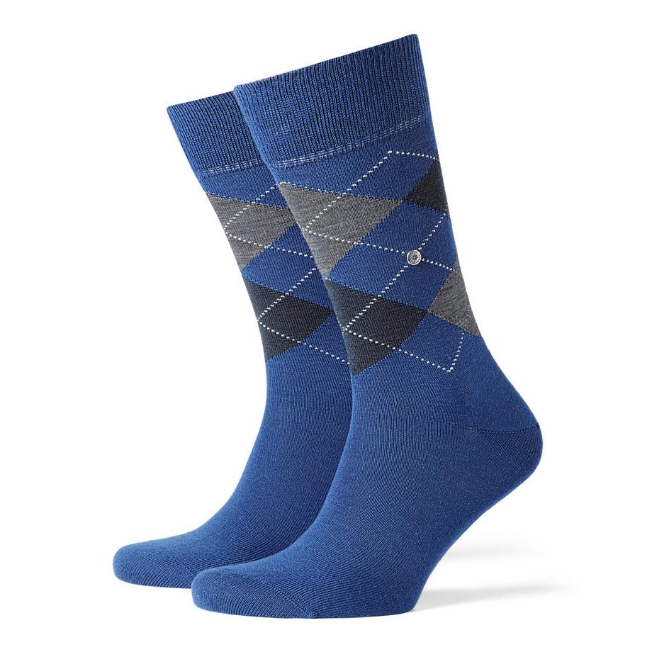 Burlington Edinburgh Chaussettes Motif Losanges  