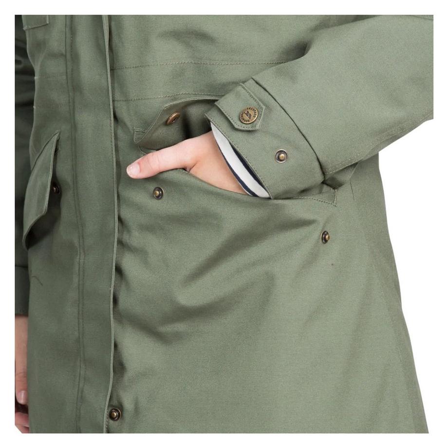 Trespass Faithful Parka Impermeabile con Cappuccio  