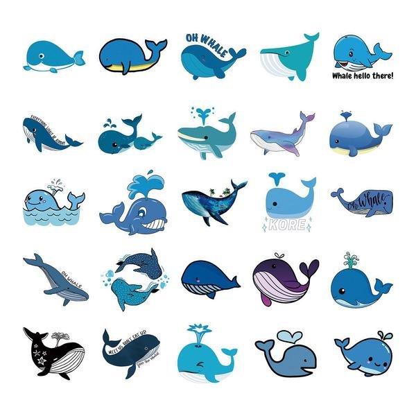 Gameloot Pack de Stickers - Baleines  