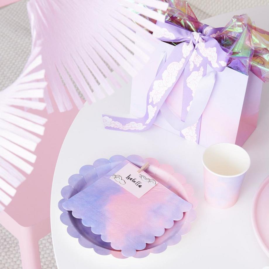 RICO-Design Assiettes jetables Le ciel est la limite  