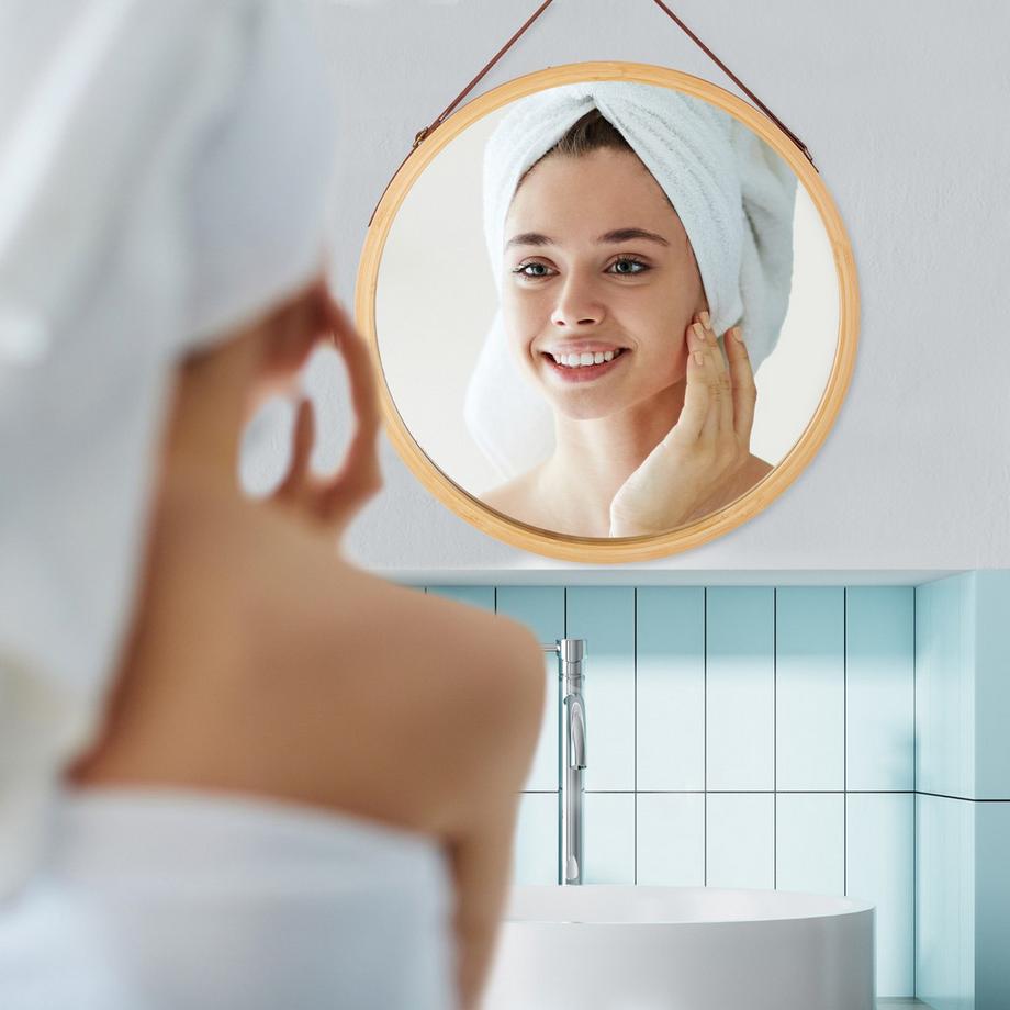 B2X Miroir rond avec sangle  