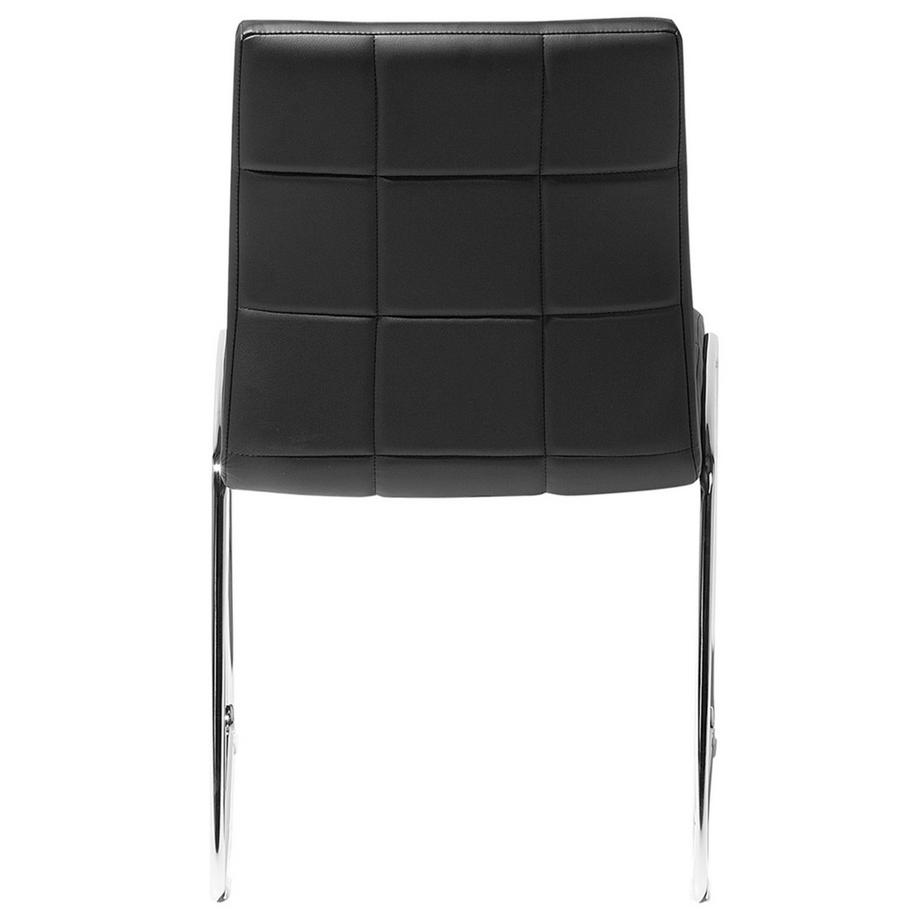 Beliani Konferenzstuhl aus Kunstleder  KIRON  