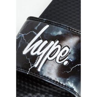 hype  Badesandale Smokey Storm Outline, Schrift 