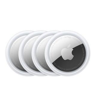 Apple  Pack 4 AirTag Apple Blanc et noir 