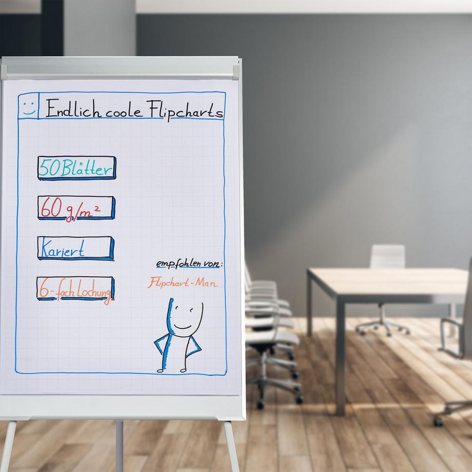 B2X  Flipchart-Papier 50 Blatt 