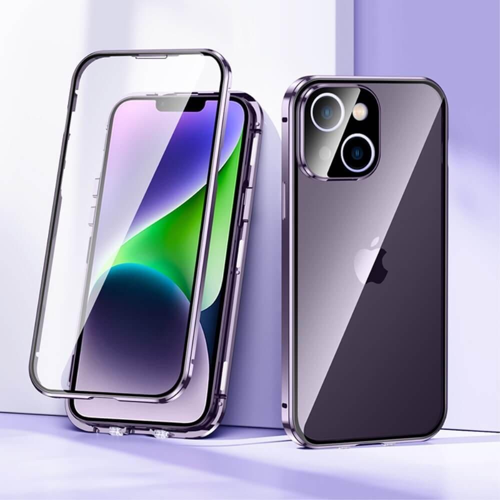 Cover-Discount  iPhone 15 - Magnetische Schutzhülle Mit Panzerglas 