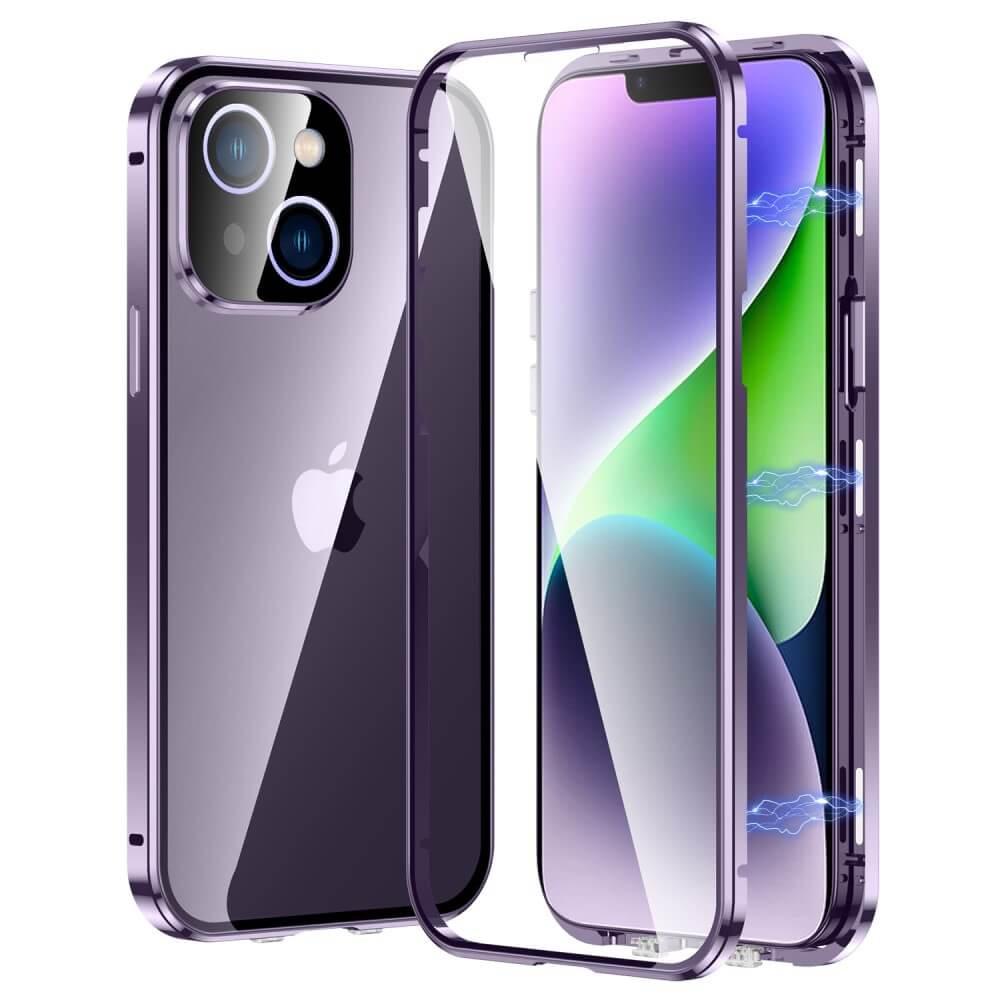 Cover-Discount  iPhone 15 - Magnetische Schutzhülle Mit Panzerglas 