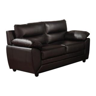 Vente-unique Sofa 2Sitzer Kunstleder MANOA  