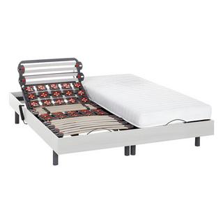 DREAMEA Lit électrique relaxation lattes plots matelas latex PANDORA II de DREAMEA moteurs OKIN 2  