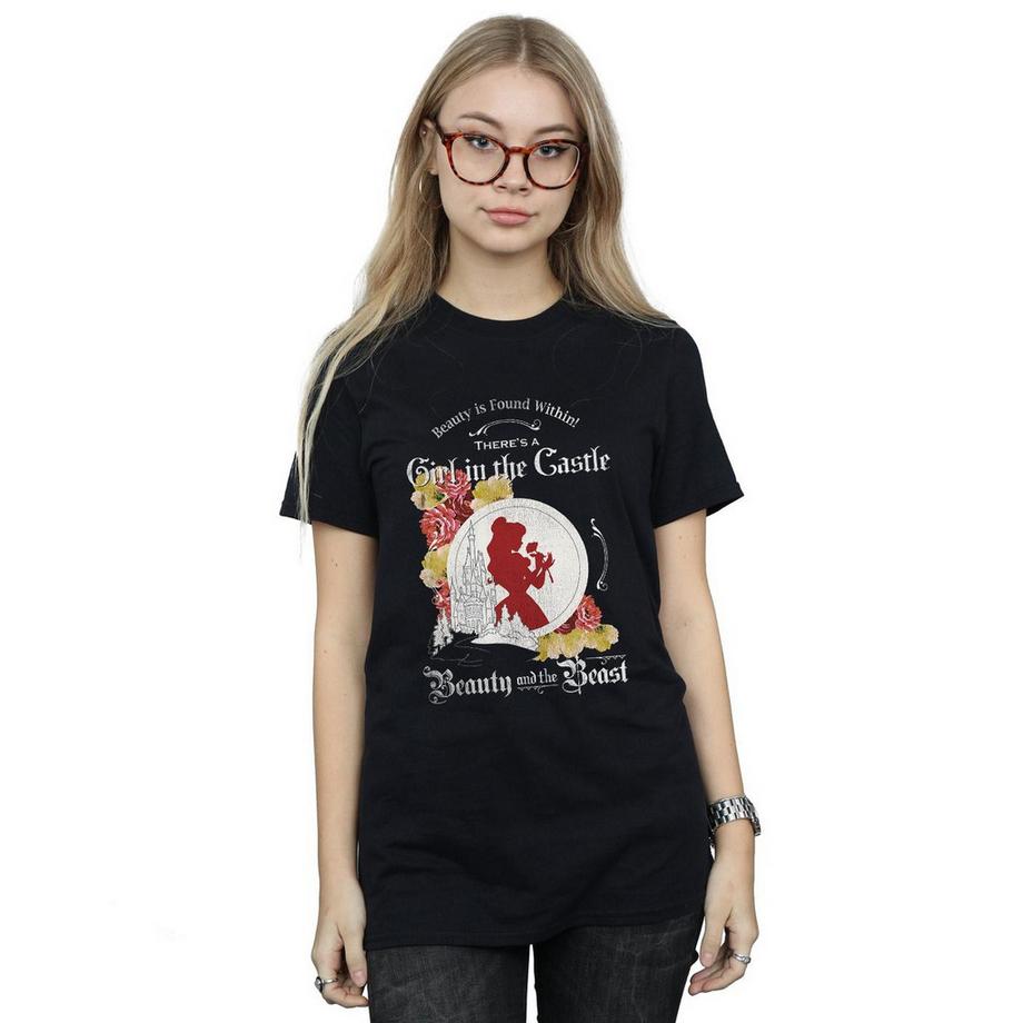 Disney Beauty And The Beast Girl in The Castle T-Shirt  
