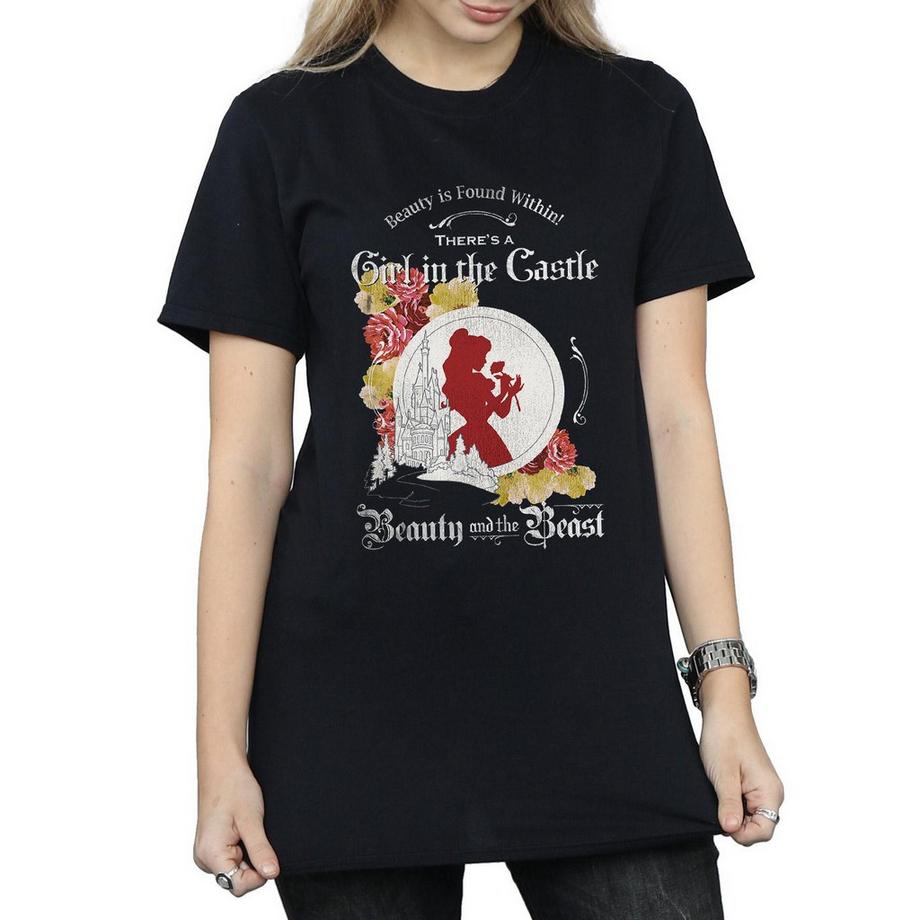 Disney Beauty And The Beast Girl in The Castle T-Shirt  