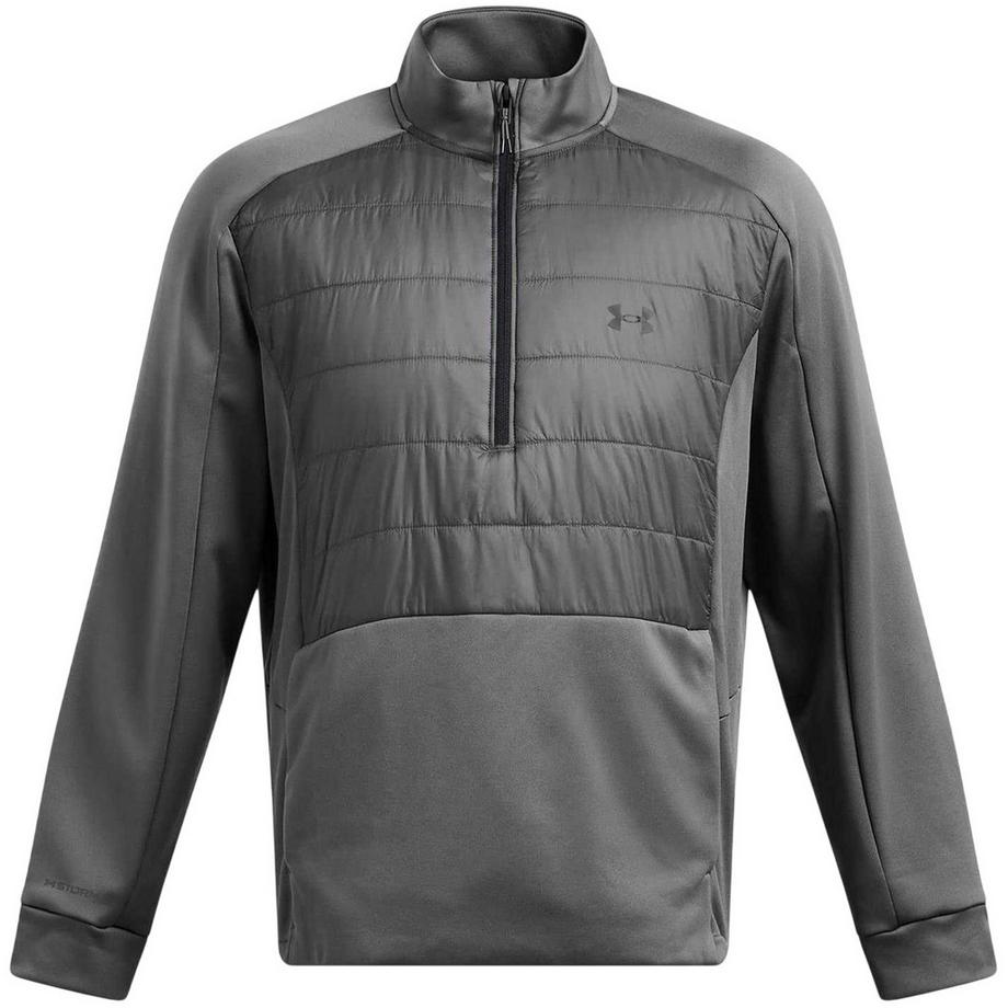 Sweatjacke, Mit Halbem Reißverschluss