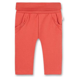 Sanetta Fiftyseven  Baby Mädchen Hose Family Stork rot 