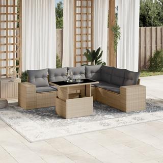 VidaXL Garten sofagarnitur poly-rattan  