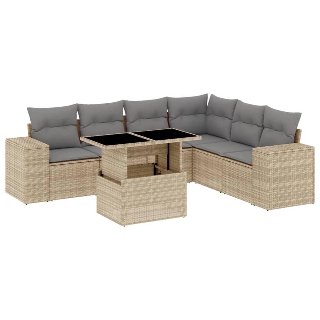 VidaXL Garten sofagarnitur poly-rattan  