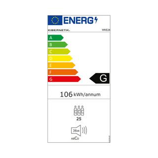 Kibernetik Einbau Weinklimaschrank WKE 24  
