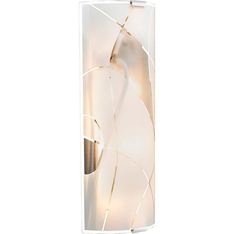 mutoni Applique Paranja chrome blanc  