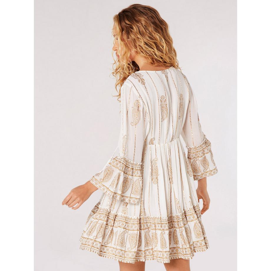 APRICOT Mini-robe à motif cachemire  