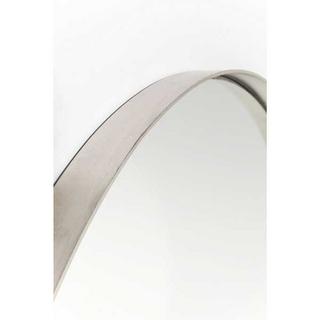 KARE Design Spiegel Curve Round Stainless Steel Ø100  