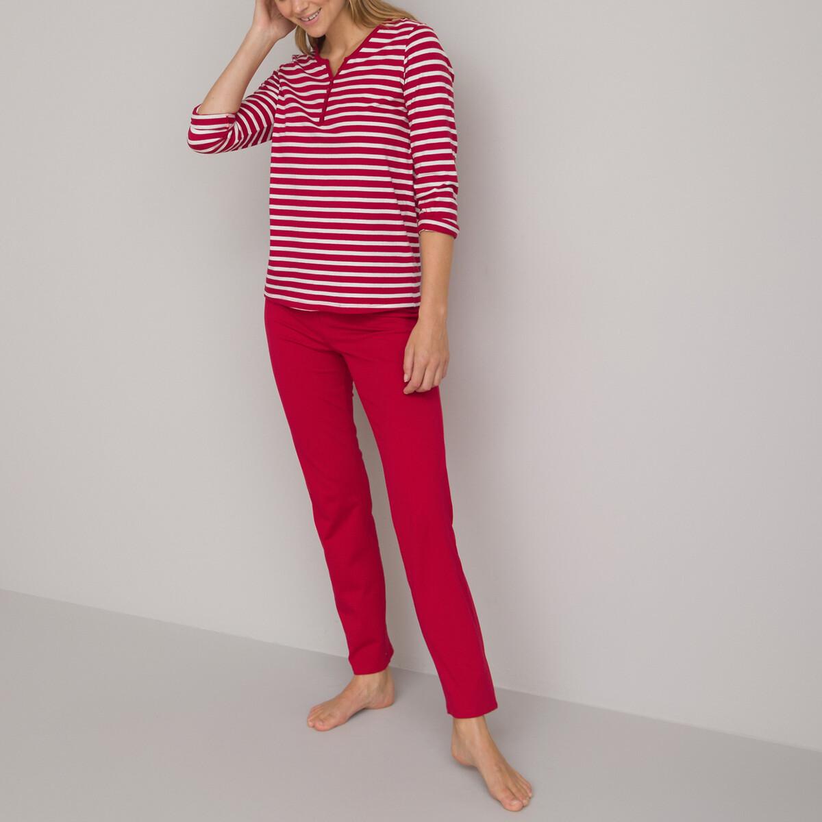 La Redoute Collections  Pyjama aus Baumwoll-Jersey 