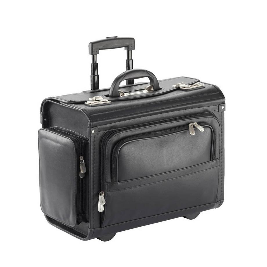 Dermata Lederwaren Pilotenkoffer 48cm aus Nylon  