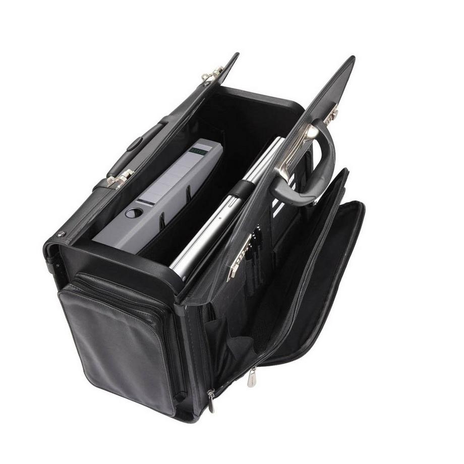 Dermata Lederwaren Pilotenkoffer 48cm aus Nylon  