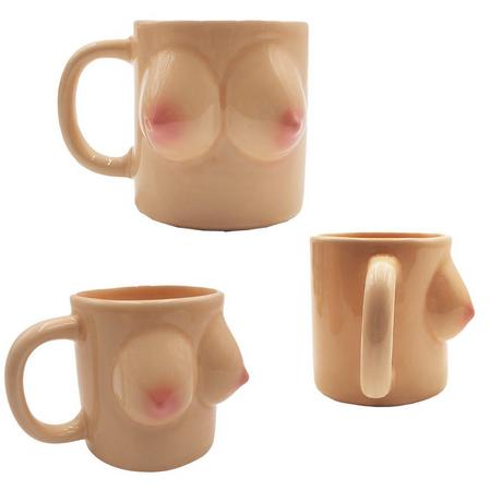 Mad Monkey Boob Mug  