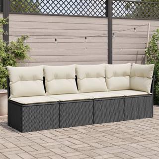 VidaXL Gartensofa poly-rattan  