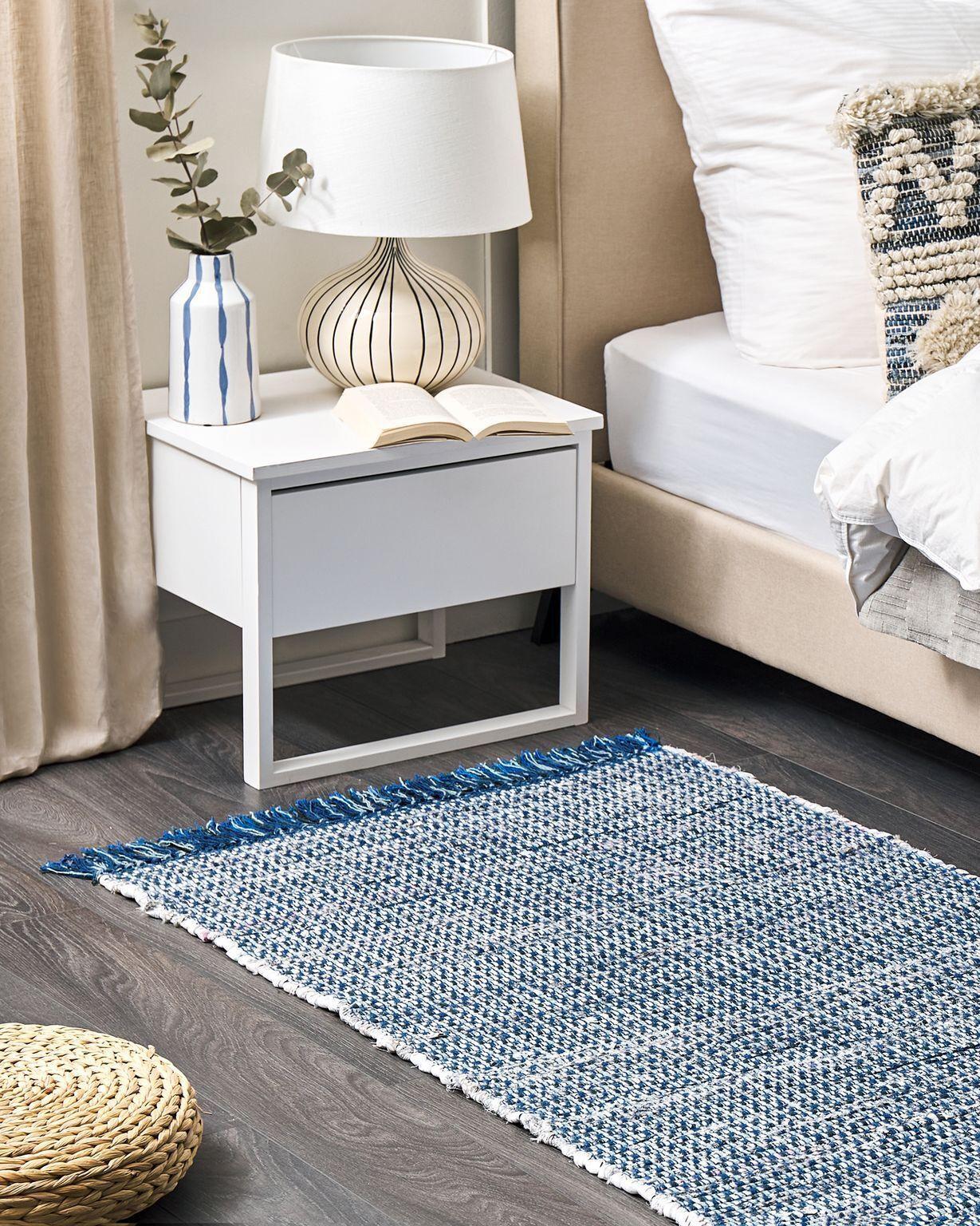 Beliani Tapis en Coton Boho BESNI  