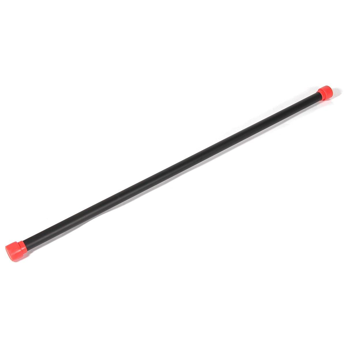 GladiatorFit  Barra pesata in acciaio da 125 cm per aerobica e fitness 