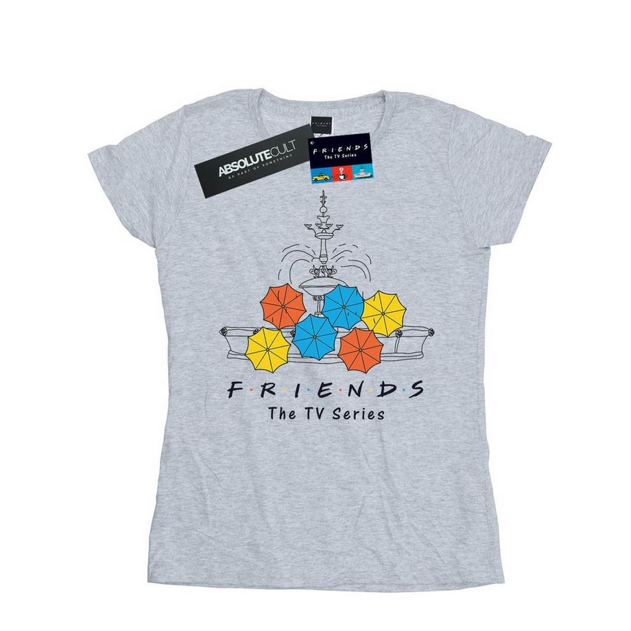 Friends Fountain Umbrellas T-Shirt  