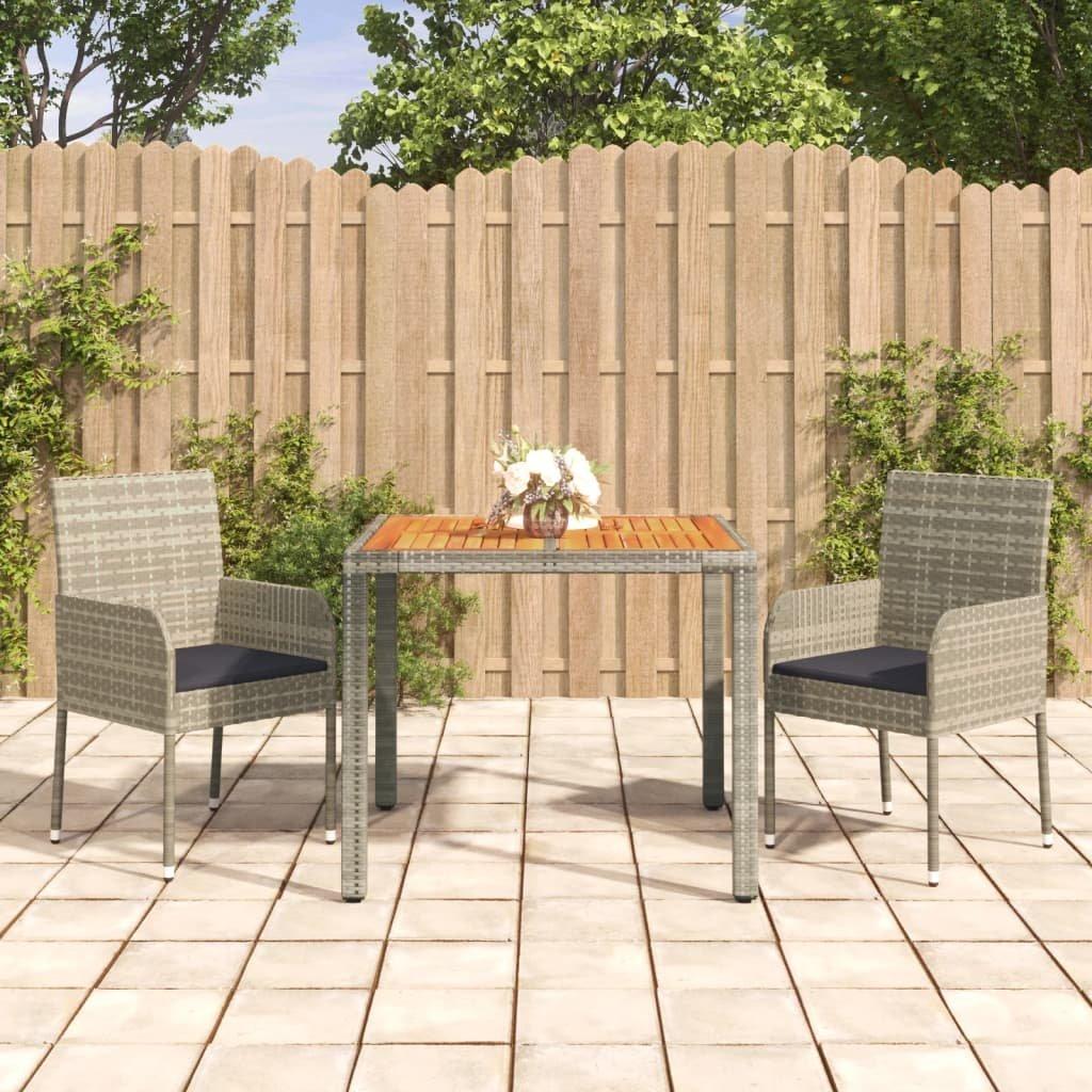 VidaXL Garten essgruppe poly-rattan  