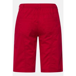 Ulla Popken  Cargo-Bermuda, Komfortbund, 4-Pocket-Schnitt 