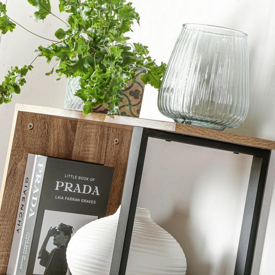 Calicosy Scaffale 4 livelli decorazione Legno L60 cm  