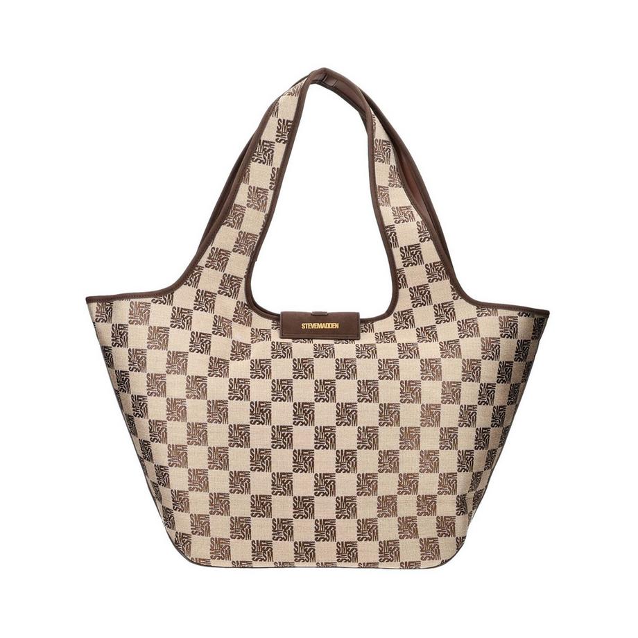 STEVE MADDEN Borsa a mano con stampa logo  