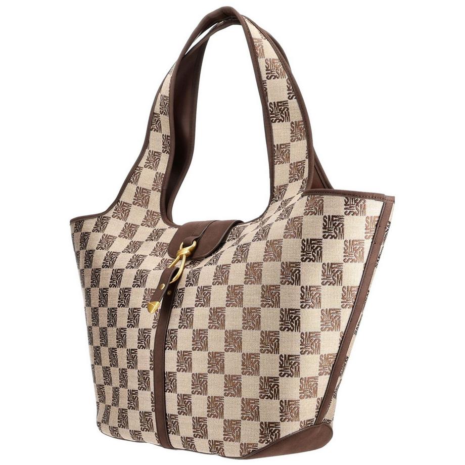 STEVE MADDEN Borsa a mano con stampa logo  