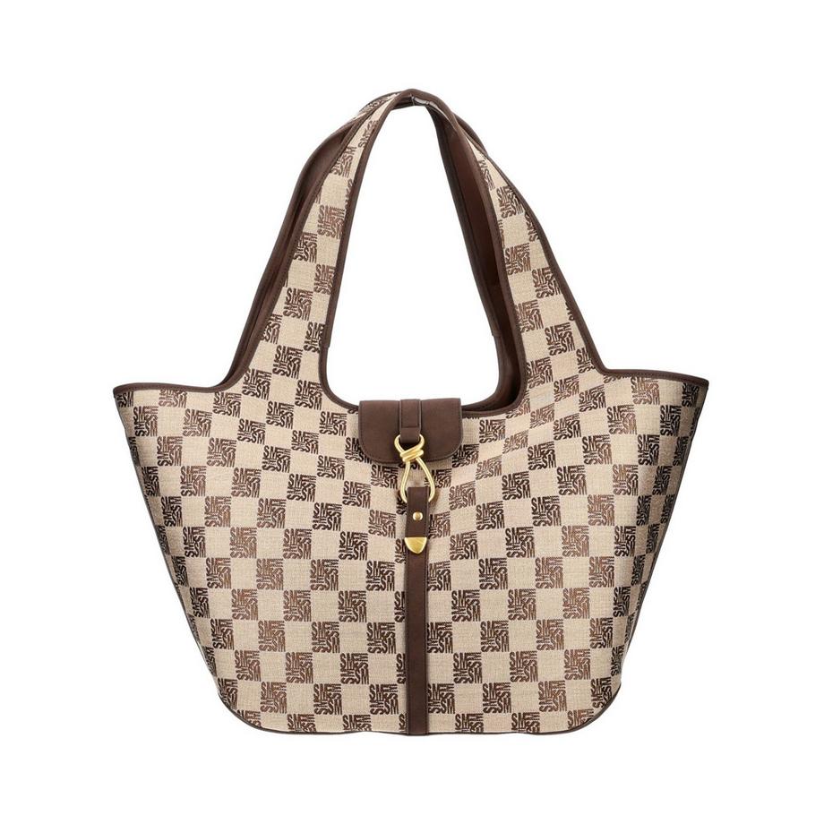 STEVE MADDEN Borsa a mano con stampa logo  
