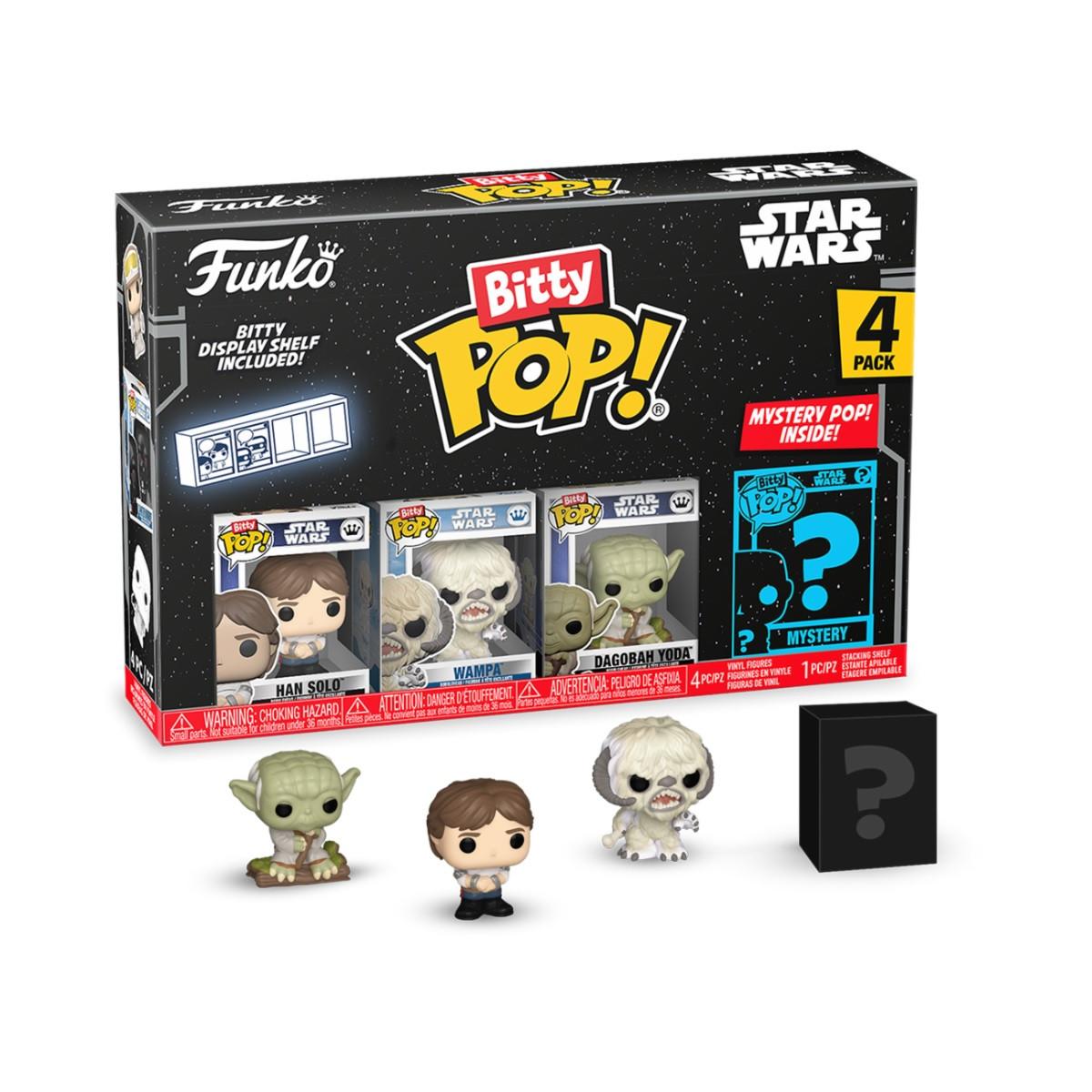 Funko  Funko Bitty POP! 4 Pack Star Wars S2: Han Solo 