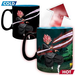 Abystyle  Dragon Ball Super Tazza Heat Change 460ml: Saiyans vs Black 