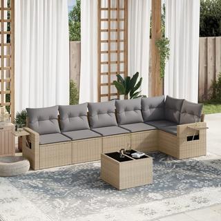 VidaXL Garten sofagarnitur poly-rattan  