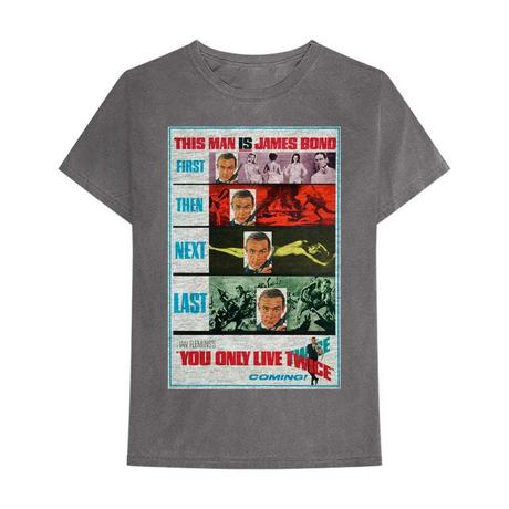 JAMES BOND  Tshirt YOU ONLY LIVE TWICE 