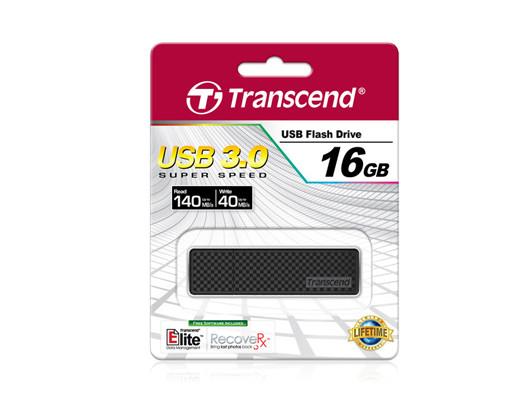 Transcend  Transcend JetFlash elite 16GB JetFlash 780 USB-Stick USB Typ-A 3.2 Gen 1 (3.1 Gen 1) Schwarz 