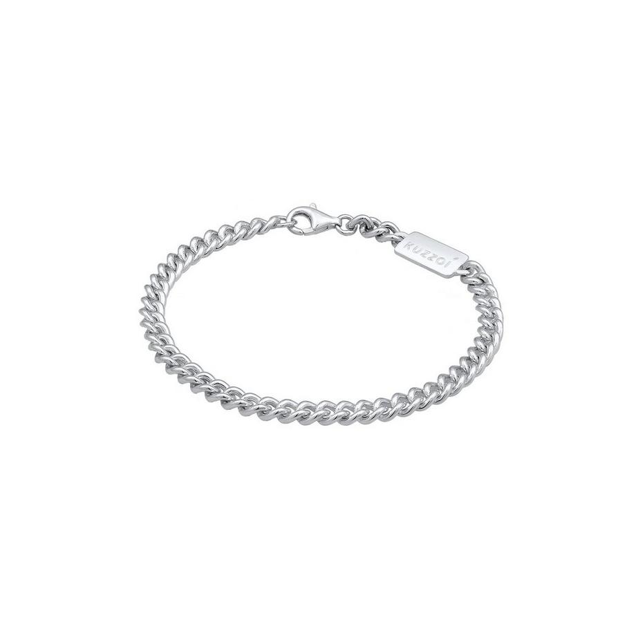Kuzzoi  Armband  Rundpanzer Massiv 925 Silber 