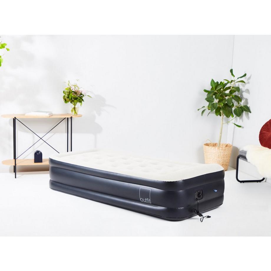 SCHOU  Luftbett Single mit Pumpe 